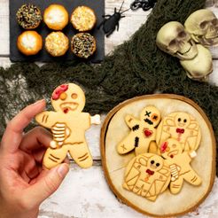 il_794xN.2012571536_7e52.jpg Файл STL Zombie Gingerbread cookie cutter・Дизайн для загрузки и 3D-печати