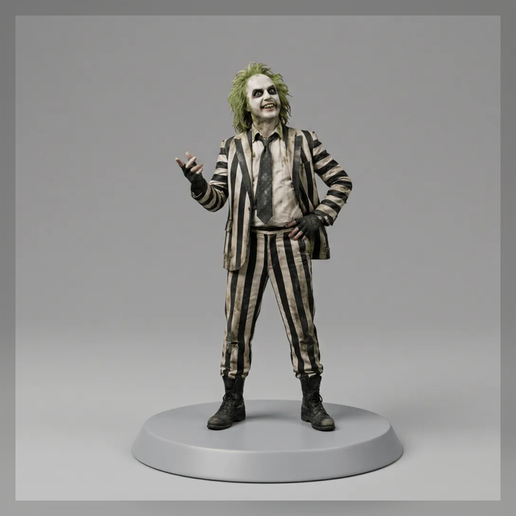 Beetlejuice 1988 3D Printed Figurine