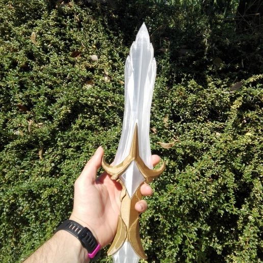 skyrim glass dagger , 3d printable version for cosplay and props 3D model