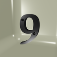 CV9.png House number, numbered stakeout N°9