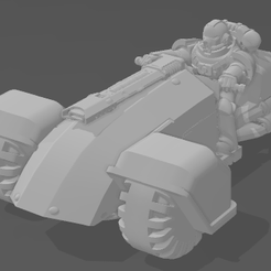moto-3-roues.png STL file Can-Am 3-wheel assault bike・3D printable model to download