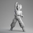 son_goku_00010.jpg Dragon Ball Super Saiyan Son Goku Kamehameha Spirit Bomb Genki dama 3D Printed Model