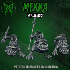 front3.png STL file Orc Chompa Riders set・3D printer design to download