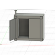 Armoire-petite-3.png 1/18 Armoire ouvrante / opening cupboard diecast