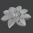 Screenshot_59.jpg Tallado Floral Rosetón Aplique STL para CNC - Flor Decorativa Adorno de Muebles