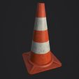 traffic_cone_render3.jpg Traffic Cone 3D Model