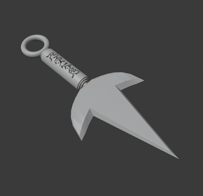 3D file Kunai Minato ( Naruto )・3D print design to download・Cults