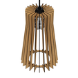 Modelo-13-1.png CEILING LIGHT LAMP 3D PRINT AND LASER CUT FILES MODEL 13