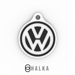 3-Volkswagen-1.jpg Volkswagen Car Keychain