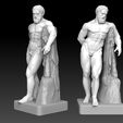 ZBrush-Document.jpg Herkules Farnese - 3D-Druckmodell
