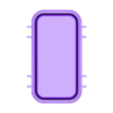 Top_shallow_with_seal.stl Caja resistente a prueba de agua personalizable