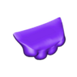 HAIR_BACK_MARIO.stl MARIO BROS  GALAXY