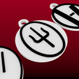 6.png Keychain - all twenty one pilots eras