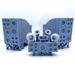 Boom-Box-6.jpg 3D file Boom Box Speakers・3D printer design to download