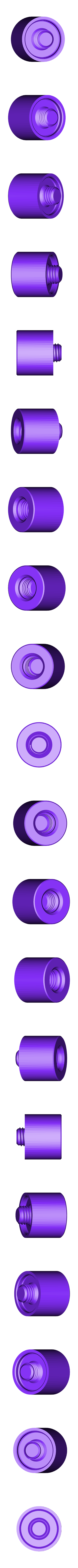 40mm_BigRod.STL OVERSIZED - ユニバーサルスプールホルダー