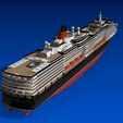 3.jpg Cunard Queen Victoria cruise ship 1:450 model kit