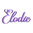 Elodie.stl First name Elodie
