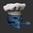 Shop1.jpg Skull chef with wooden spoon