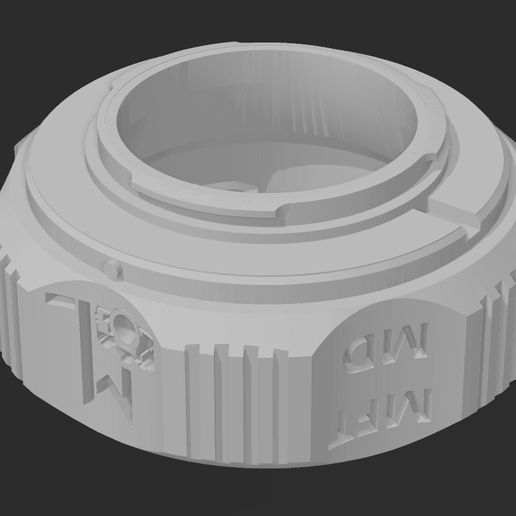 Minolta MD to MFT 3D model