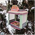 006B.jpg RETRO DINER BIRDFEEDER