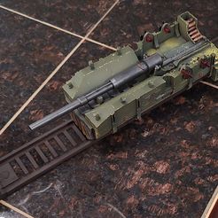 EK-5-Barrel-Down.jpg STL file EK-5 Railway Cannon・3D print model to download