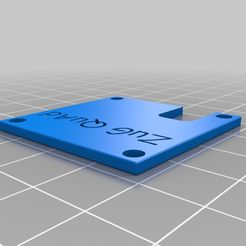 bb76595bba78ddc1bcddcb7885d93cc6.png Бесплатный 3D файл Верхняя пластина с вырезом для разъема VTX・3D-печать объекта для загрузки