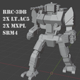 3db.png Red Roc (custom 'Mech, 12 variants, 3 poses)