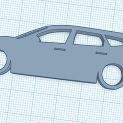 Web-capture_29-8-2023_222610_www.tinkercad.com.jpeg STL file Kia Optima Sportswagon 4th Gen Silhouette Keyring・3D printer model to download