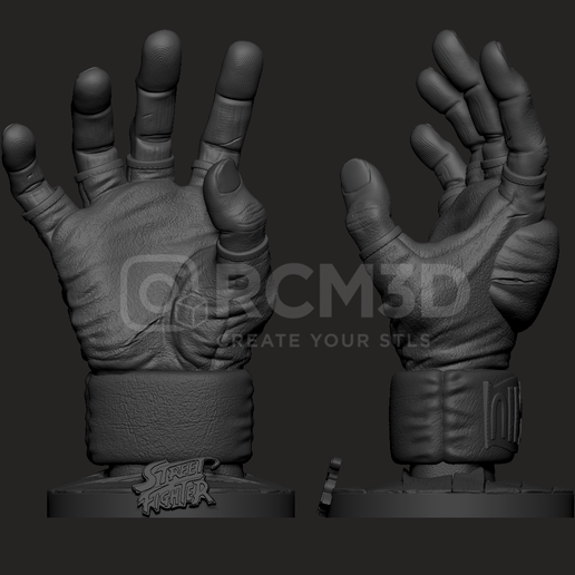 Screenshot_652.png Street Fighter Ryu and Key hand joystick holder