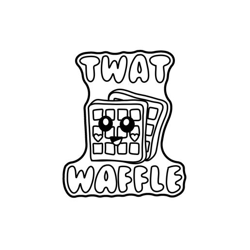 3D file Twat waffle cookie cutter・3D printing design to download・Cults