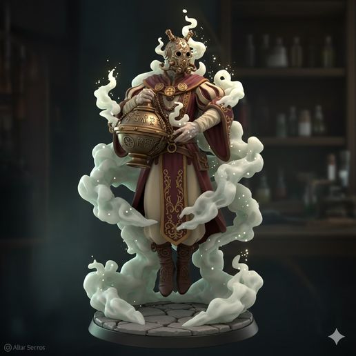 Rpg collection - Alchemy Renaissance - The Vapor Priest