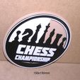 ajedrez-tablero-piezas-chess-championship-cartel-jaque.jpg badge, championship, championship, chess, letter, sign, signboard, logo, pieces, board, pawn, knight, rook