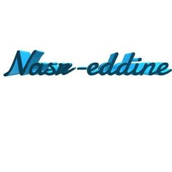Nasr-eddine.jpg Файл STL Nasr-eddine・Шаблон для загрузки и 3D-печати