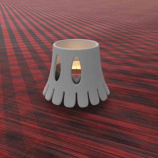 candlestick 3D model