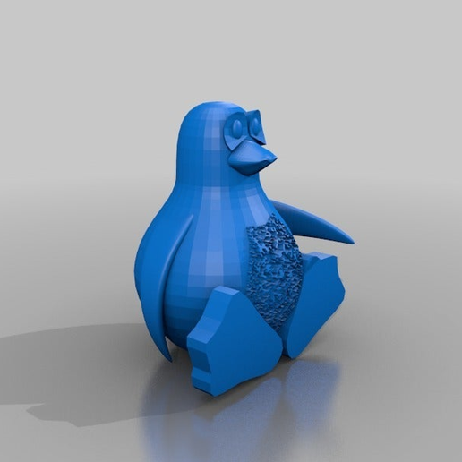 pinguin - 3D model önizlemesi