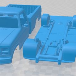 Ford-F-150-Ranger-1980-Cristales-Separados-1.jpg Fichier 3D Ford F 150 Ranger 1980 Imprimable Car・Design pour imprimante 3D à télécharger, hora80
