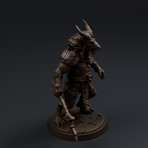 Minotaur 1 3D printable STL miniature