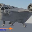 Logo.jpg Archivo STL gratis Razor Crest Mark 2 The Mandalorian・Plan de impresión en 3D para descargar