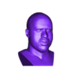 Shaq_bust.obj Shaquille O'Neal bust for 3D printing