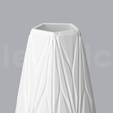 Geometric_1_Renders_3.png Niedwica Geometric Vase | 3D printing vase | 3D model | STL files | Home decor | 3D vases | Modern vases | Floor vase | 3D printing | vase mode | STL