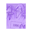 ghostface mugshot_Front_168x220.stl ghostface (hueforge print)