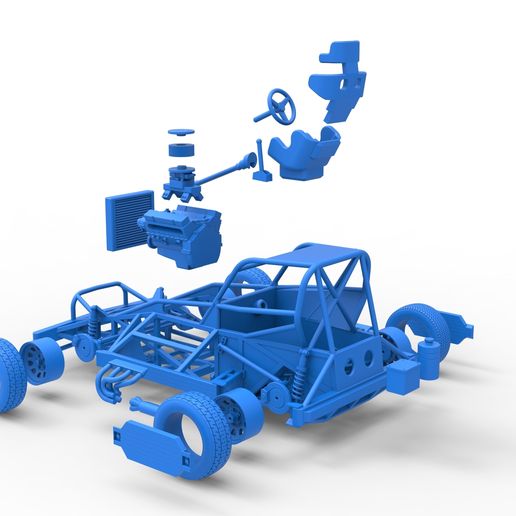 3D file New Zealand Superstock car Base Version 2 Scale 1:25 🆕 ・3D ...
