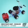 3.jpg Beer crate Kart / Fahrende Bierkiste - full model kit in 1:24 scale