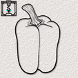 project_20230913_1401507-01.png realistic food wall art bell pepper wall decor autumn decoration