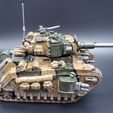 20221226_102024_resized.jpg Free STL file Enormous Heavy Tank Alternate Turret (Kitbash/Remix)・Object to download and to 3D print