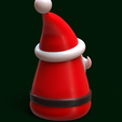Santa-christmas-gift-decor-sculpture-fun-funny-cute-holiday-5.png Papá Noel - Bonita decoración navideña