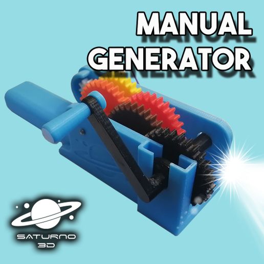 Manual Generator 3D model