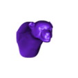 Cheetah sculpture - head.stl Leopard Running V2 - 3D yazıcıyla basılabilir heykel