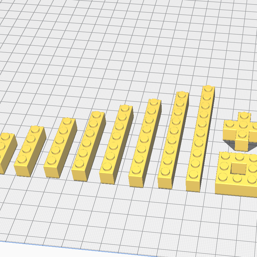 Cura.png LEGO compatible bricks in various sizes
