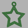 68.png Hollow christmas star X76